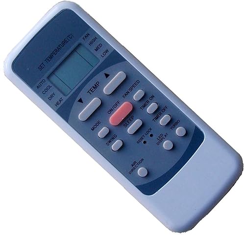 Mando a distancia de aire acondicionado de repuesto compatible con Midea R51M E