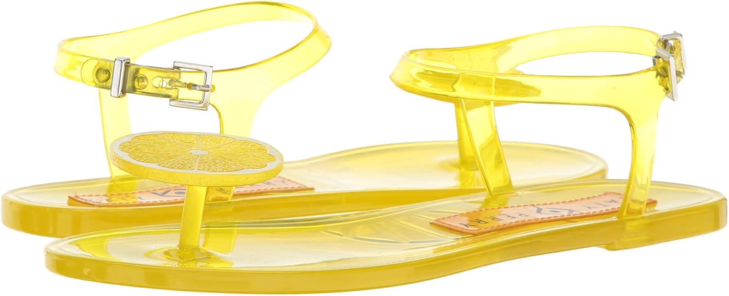 Katy Perry Women's The Geli Flat Sandal 5 Lemon