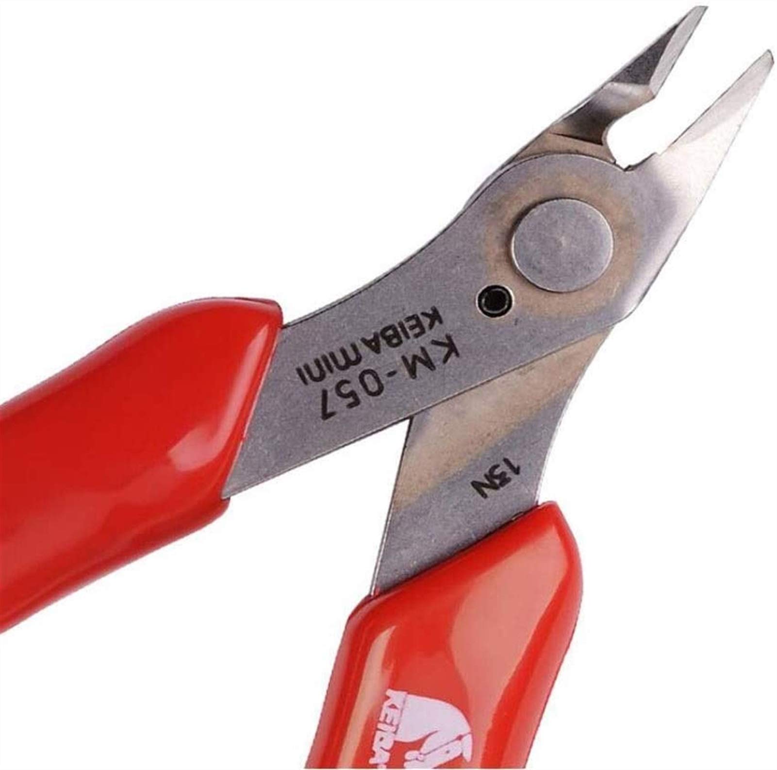 Herramientas adecuadas para reparaciones domésticas, es decir, mantenimiento industrial al aire libre. Juego de mini alicates multifuncionales de boca diagonal de 5 pulgadas (color: rojo, tamaño: 5 p