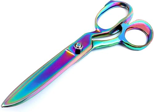 Miniatura 1 de Tijeras clásicas de costura de 8 pulgadas ultra afiladas, tijeras de tela a sastre de alta resistencia en acero inoxidable con revestimiento de