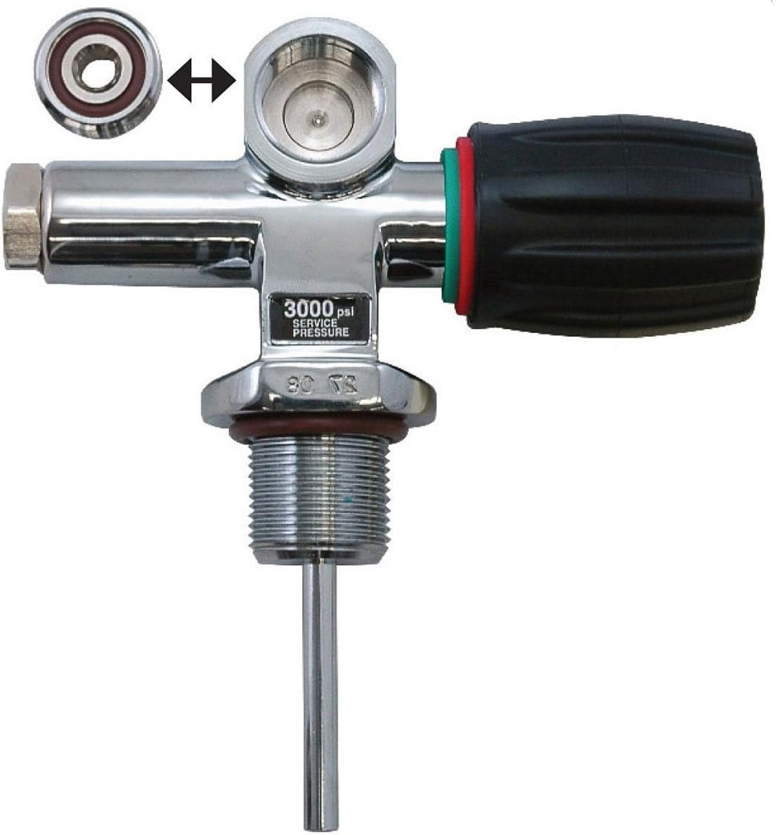 XS Scuba Modular Pro Valve - 3000 Psi - Left Hand Orientation