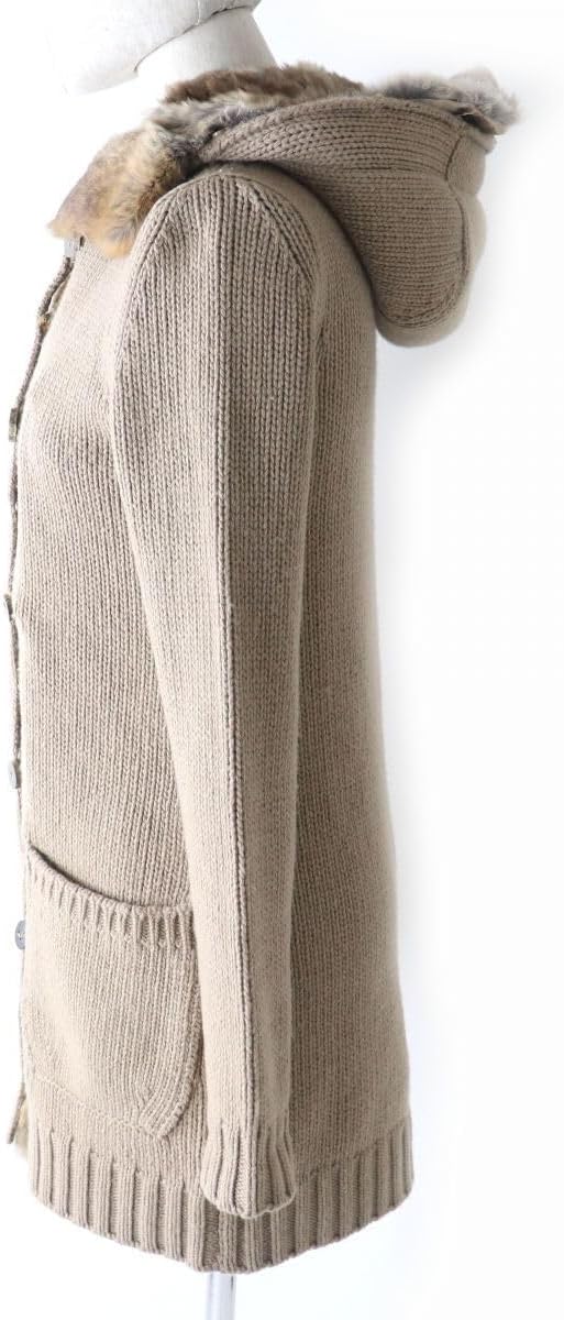 MaxMara フード付き　ウールカーディガン　 M MaxMara フード付き ウールカーディガン M Max Mara ウールカシミア