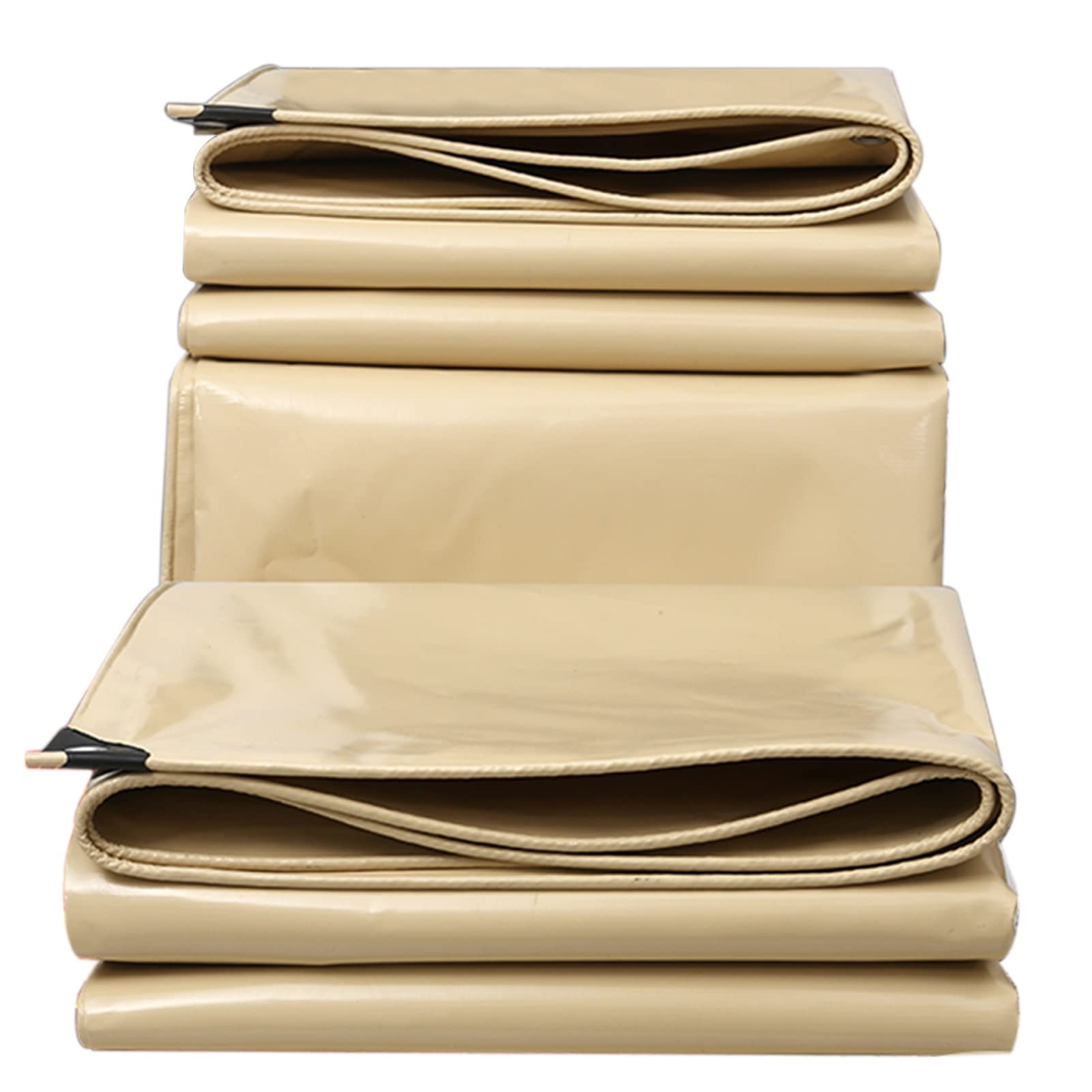Lona resistente de 0,45 mm de grosor impermeable y reforzada para protección climática superior