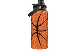 SANDJEST Basketball Water Bottle: The Perfect Gifting Option for Basketball Enthusiasts