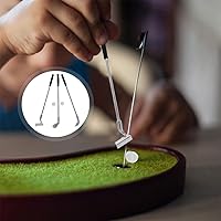 Vista 2 de IMIKEYA Miniatura Golf Club Toy Set Dollhouse Golf Accesorios para Diorama Toy