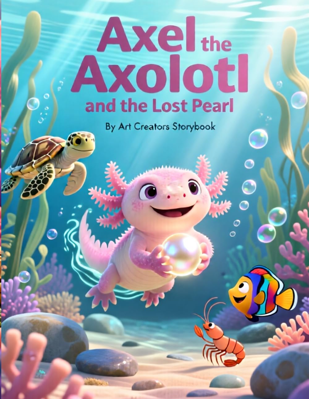 Axel the Axolotl and the Lost Pearl: A Magical Children’s Story About Kindness, Curiosity, and Helping Friends (Axel the Axolotl Social-Emotional Learning Series)