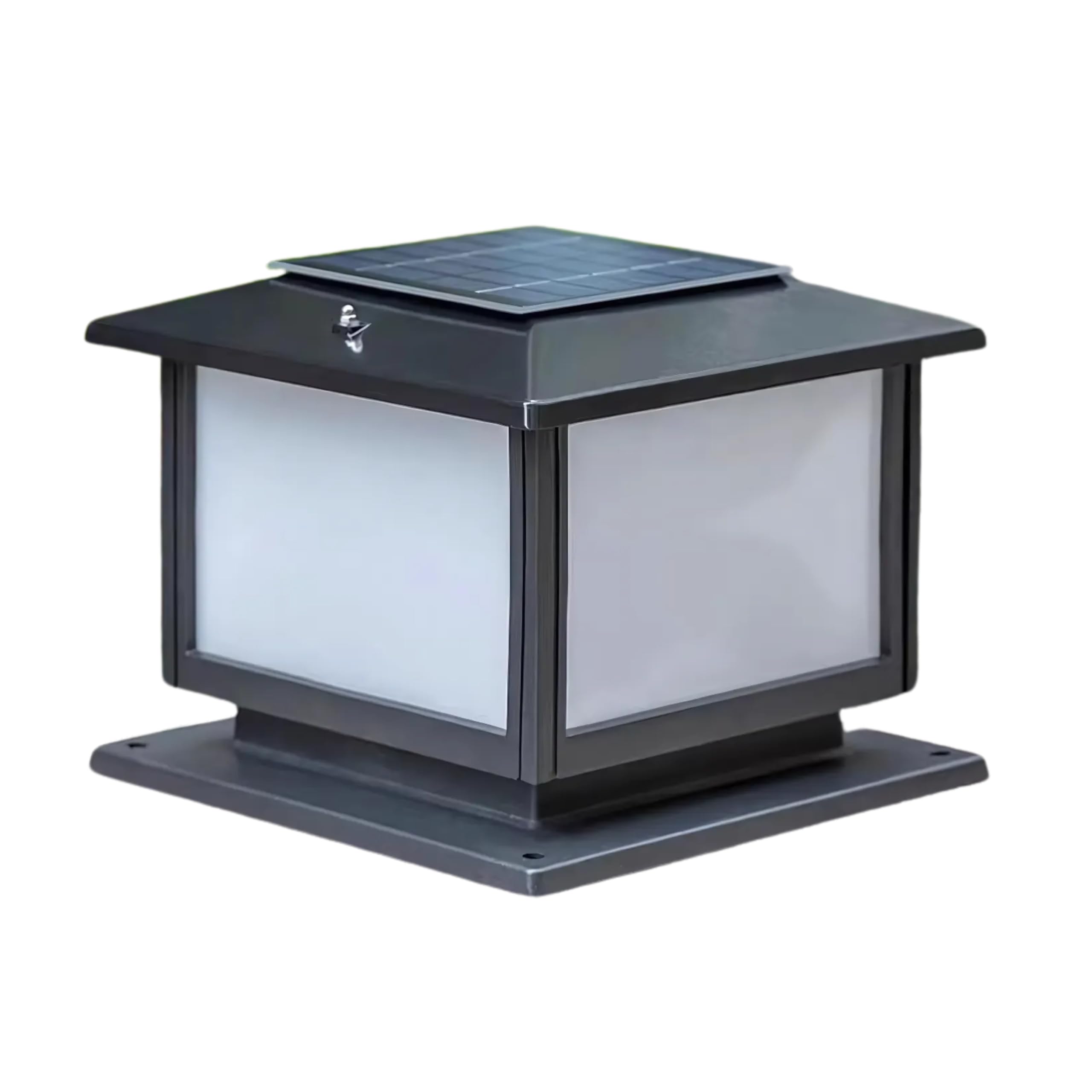 SURYADAY - Solar Aluminum Gate Light 10W - Automatic Day-to-Night Illumination for Gates, Gardens, and Outdoor Spaces | Fully Automatic and IP65 Waterproof | 3.7V/2200mAh Battery, 7W Solar Panel (2pc)-image-14