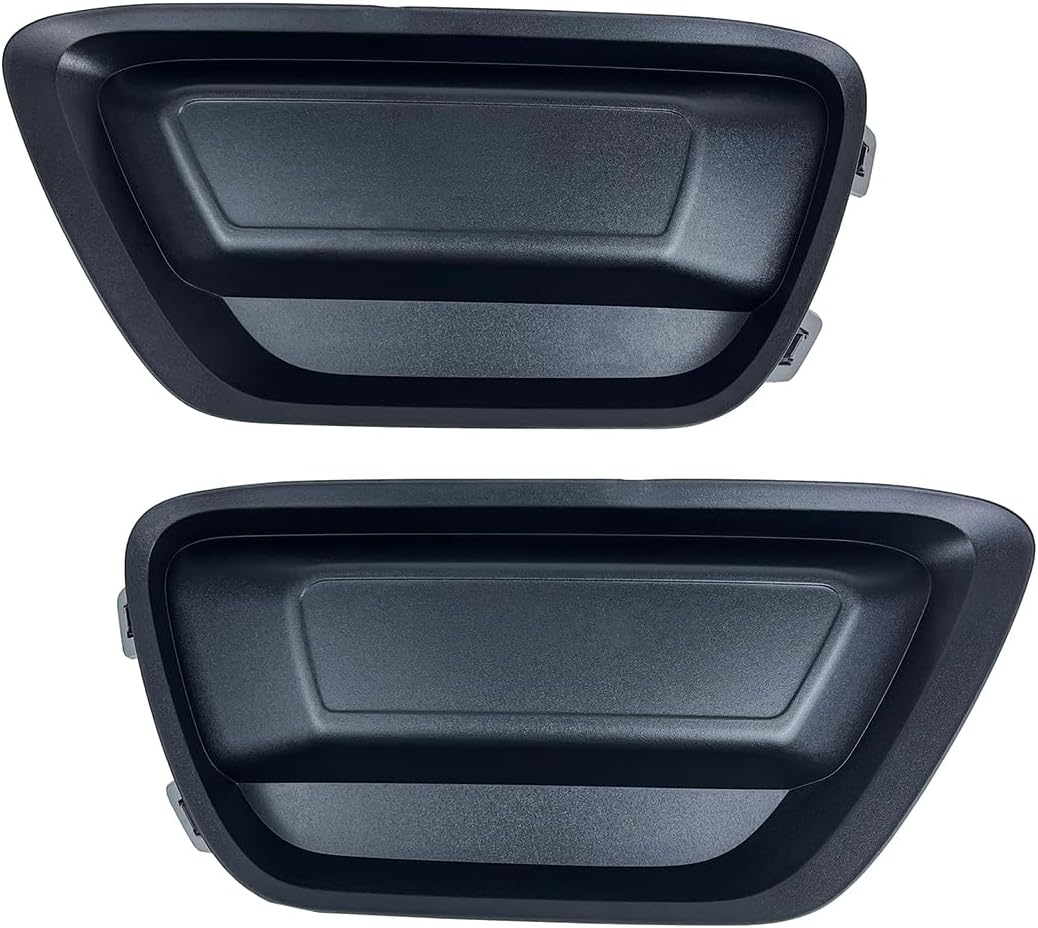 GM1038183 & GM1039183 Fog Light Covers for 2015-2021 Chevy Colorado - Textured Black, Left + Right Pair
