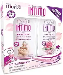 Kit Sabonete Íntimo + Sabonete Íntimo Floral 200Ml, Muriel