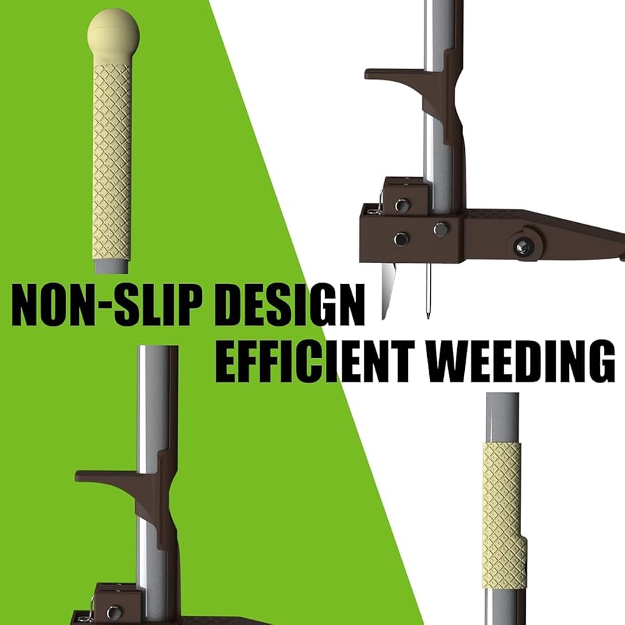 Weed Puller,Weed Puller Tool With Long Handle,Stand Up Manual Weeders
