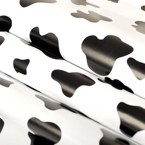 Miniatura 3 de Papel de contacto autoadhesivo con patrón de vaca, a prueba de humedad, revestimiento de estante, papel tapiz para despegar y pegar, 17.7 x 196