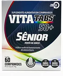 Vitatabs Senior 60 Comprimidos Suplemento Multivitamínico Para Adultos Com Vitaminas E Minerais Uso Diário