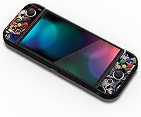 Vista 9 de PlayVital ZealProtect - Funda protectora suave para Nintendo Switch OLED, protector flexible Joycon Grip Cover para Nintendo Switch OLED