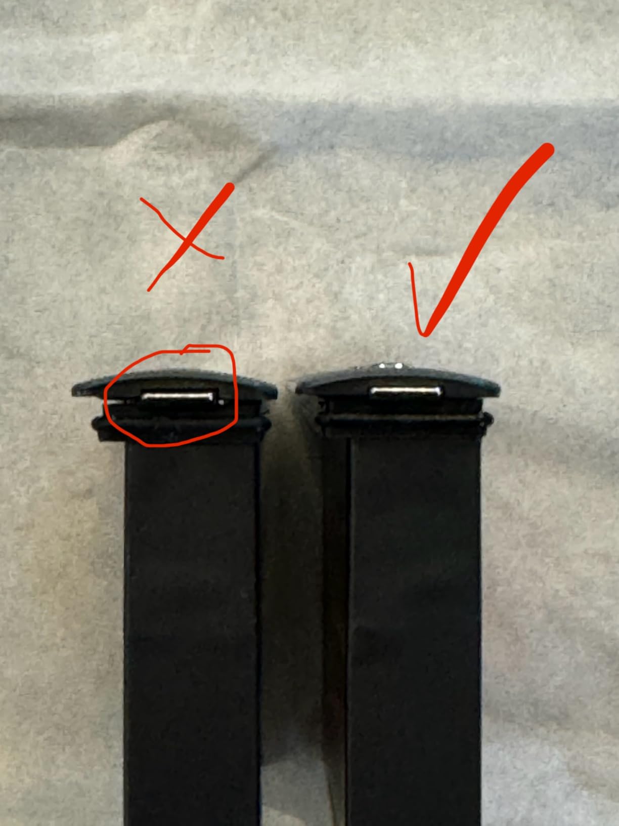 One battery was good, the other battery not at all (update)
