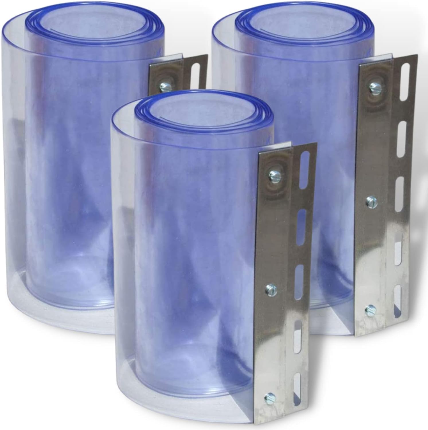 Tenda For Porta Con Striscia In PVC, Tenda Trasparente In - Foto 8