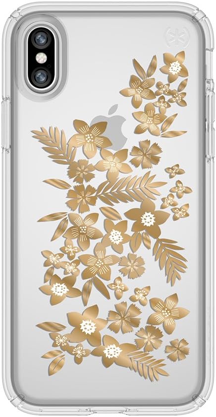 Cheapest π Speck iPhone X Presidio Clear + Print Case, IMPACTIUM 8-Foot Drop Protected iPhone Case that Resists UV Yellowing, Shimmer Floral 80% Off Discount Speck iPhone X Presidio Clear + Print Case, IMPACTIUM 8-Foot Drop Protected iPhone Case that Resists UV Yellowing, Shimmer Floral