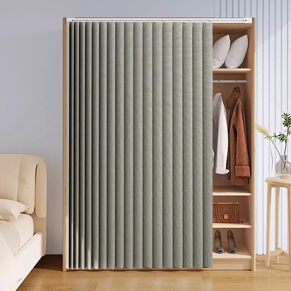 Antipolvere per Armadi e Scaffali 270cmW x 220cmH Grigio – Ideale per Ufficio Aulae Spazi di Stoccaggio Divisorio Pratico e Elegante