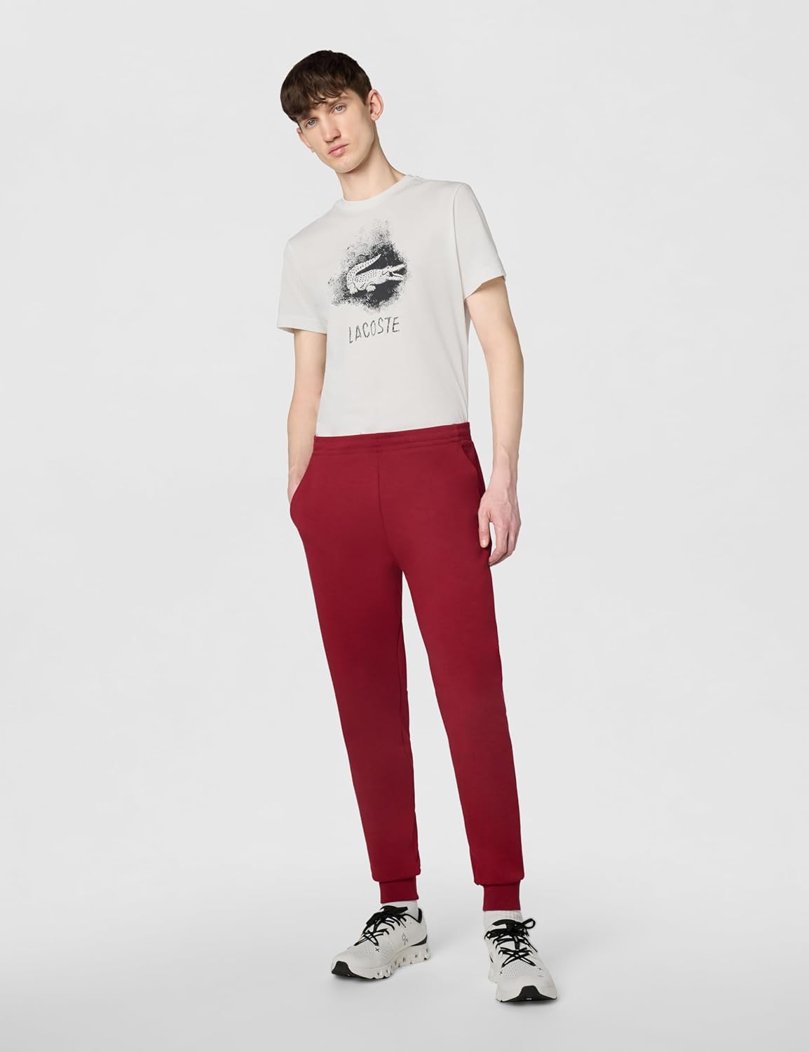 Lacoste Men's Active Slim Fit Track Pants - Image 3