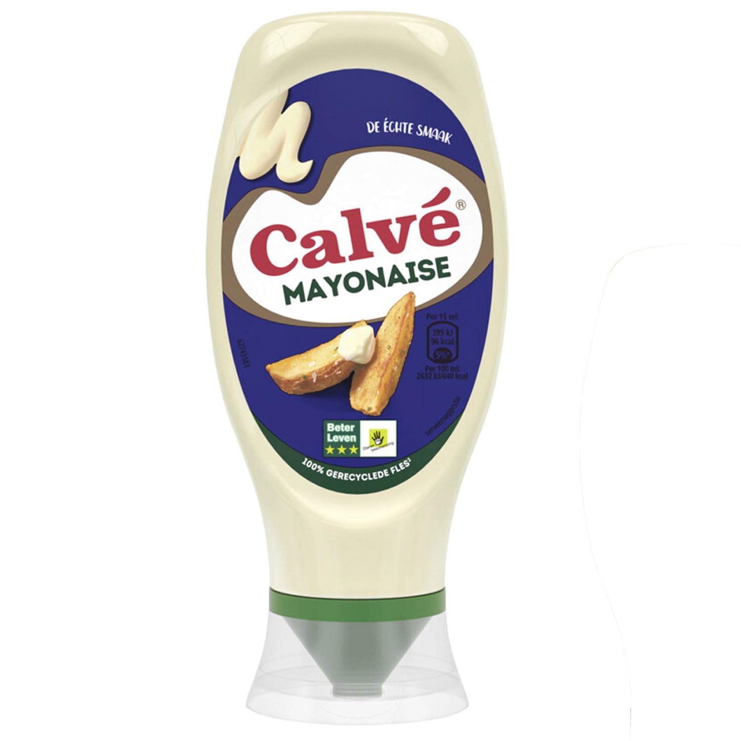 8x Calve Mayonnaise Mayo aus der Flasche 430ml I Mayonaise Squeeze