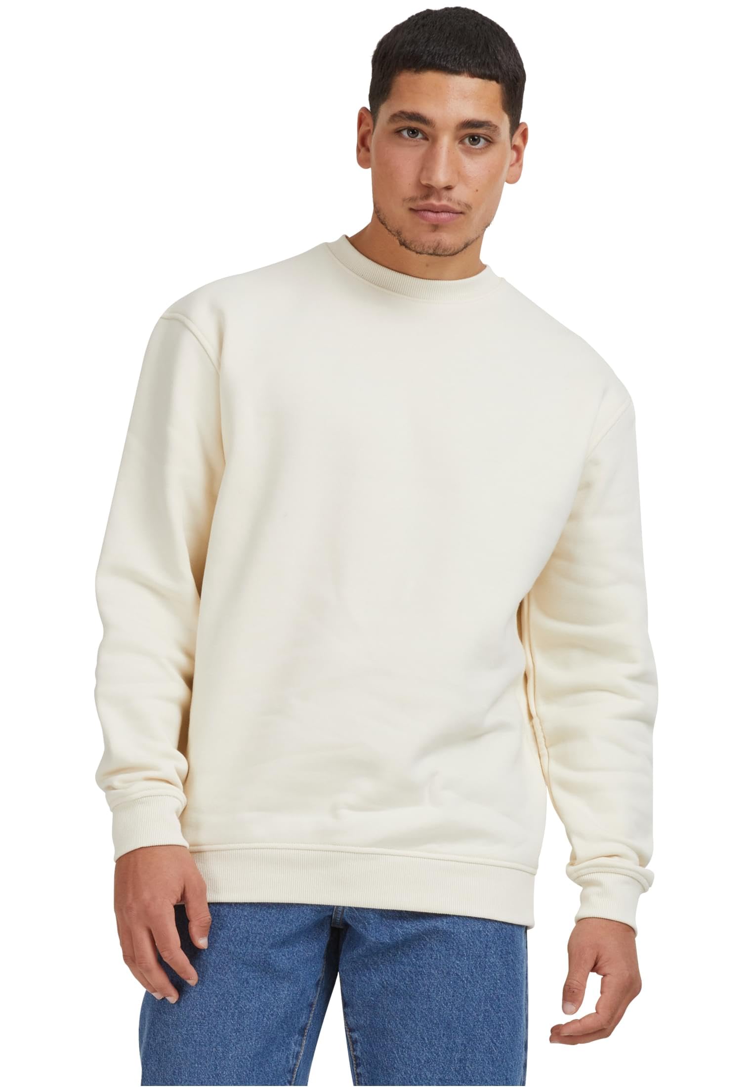 Urban Classics Mens Tb014e Sweatshirt, Whitesand, L UK