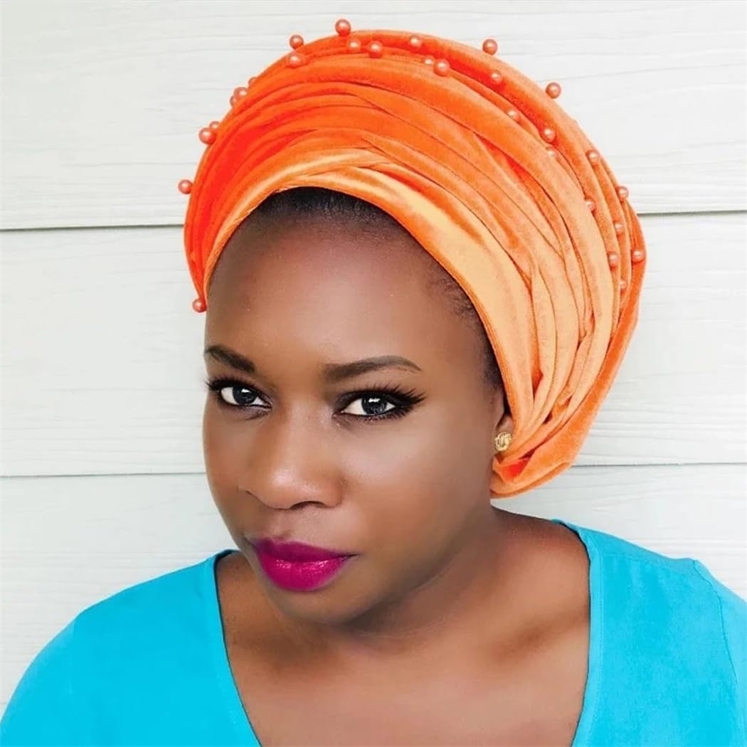 Women Fleece Turban Cap Headscarf Hat Islamic Muslim Hijab Bonnet Ladies African Headwraps Scarves