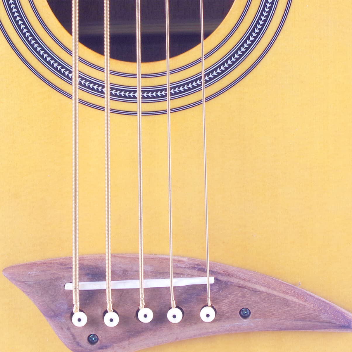 Alasum 5 zestawów strun basowych struny muzyk struny zamienne do basów struny instrumentu basowego standardowe struny napinające gitara basowa akcesoria ukulele części basowe akcesoria basowe mosiądz