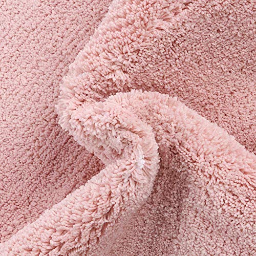 Lahome Pink Round Rug for Girls Bedroom - Image 4