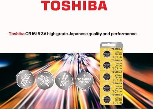 Miniatura 3 de Toshiba CR1616 - Pila de botón de litio (3 V)