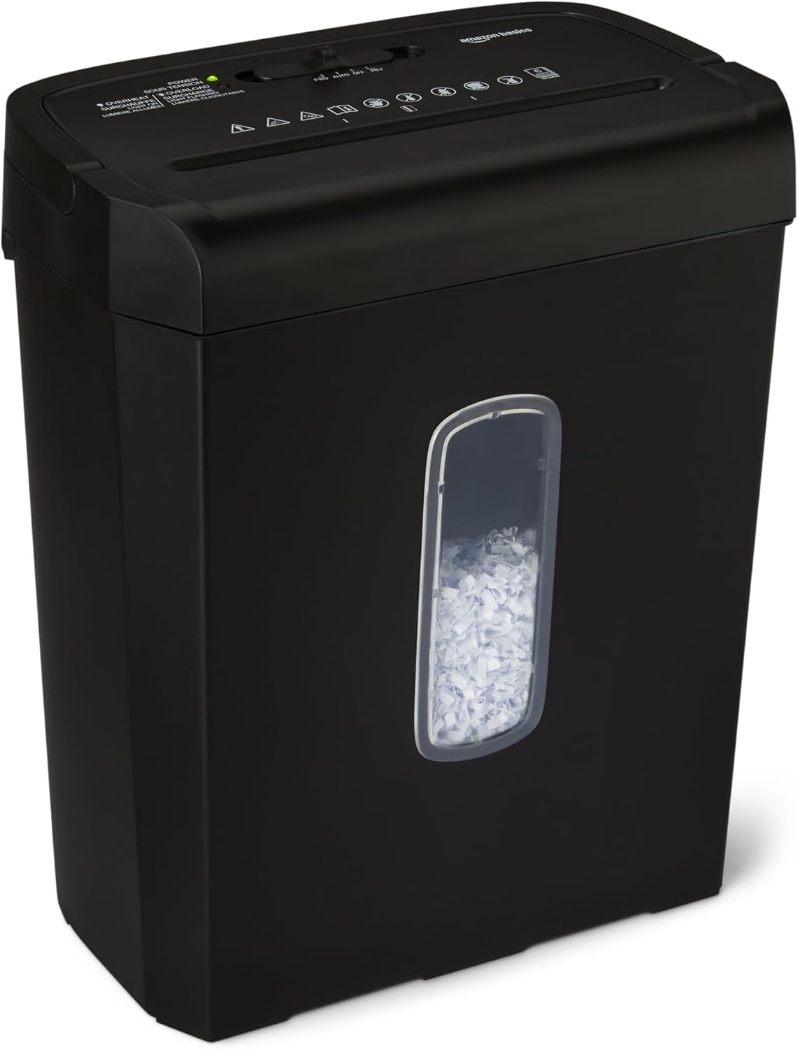 Amazon Basics 6-Sheet Cross-Cut Paper Shredder