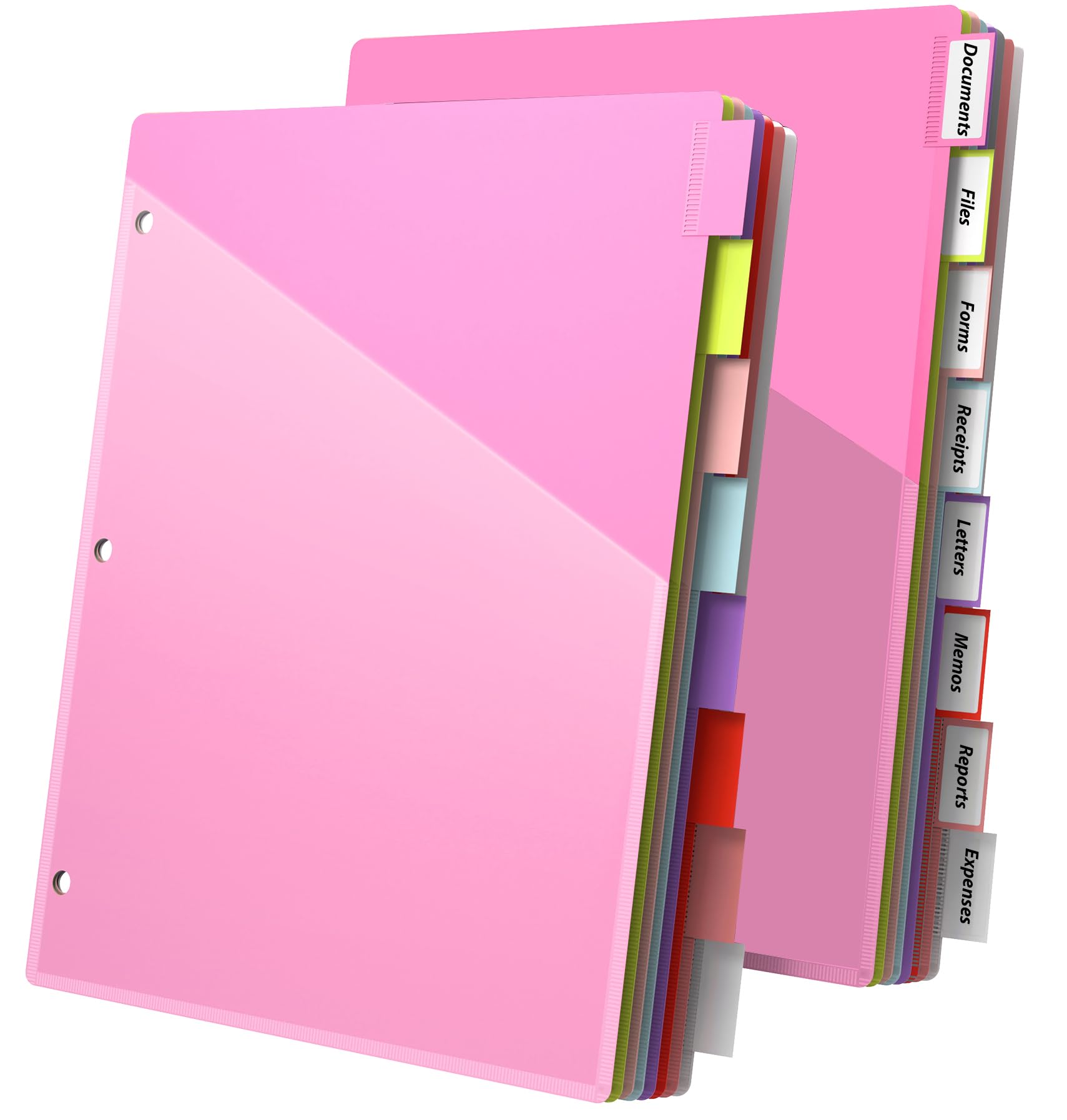 Snapklik.com : HABGP 16PCS/2 Set 3 Ring Binder Dividers