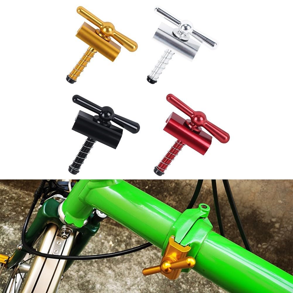 12 Clip A C Per Bici - Fermacavi In Lega Alluminio, Adesivo 3M, Per Freni, Cambio, Mountain Bike - Foto 10