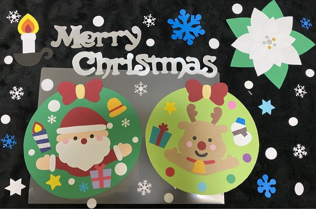 Amazon.co.jp: 壁面飾り クリスマスリース (19) : おもちゃ