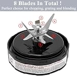 Blade Replacement Part for Nutri Ninja Auto-iQ Blender SS100C SS101C SS150C SS151C SS300C SS351C SS401 Ninja Detect Kitchen System Power TB400C TB300C