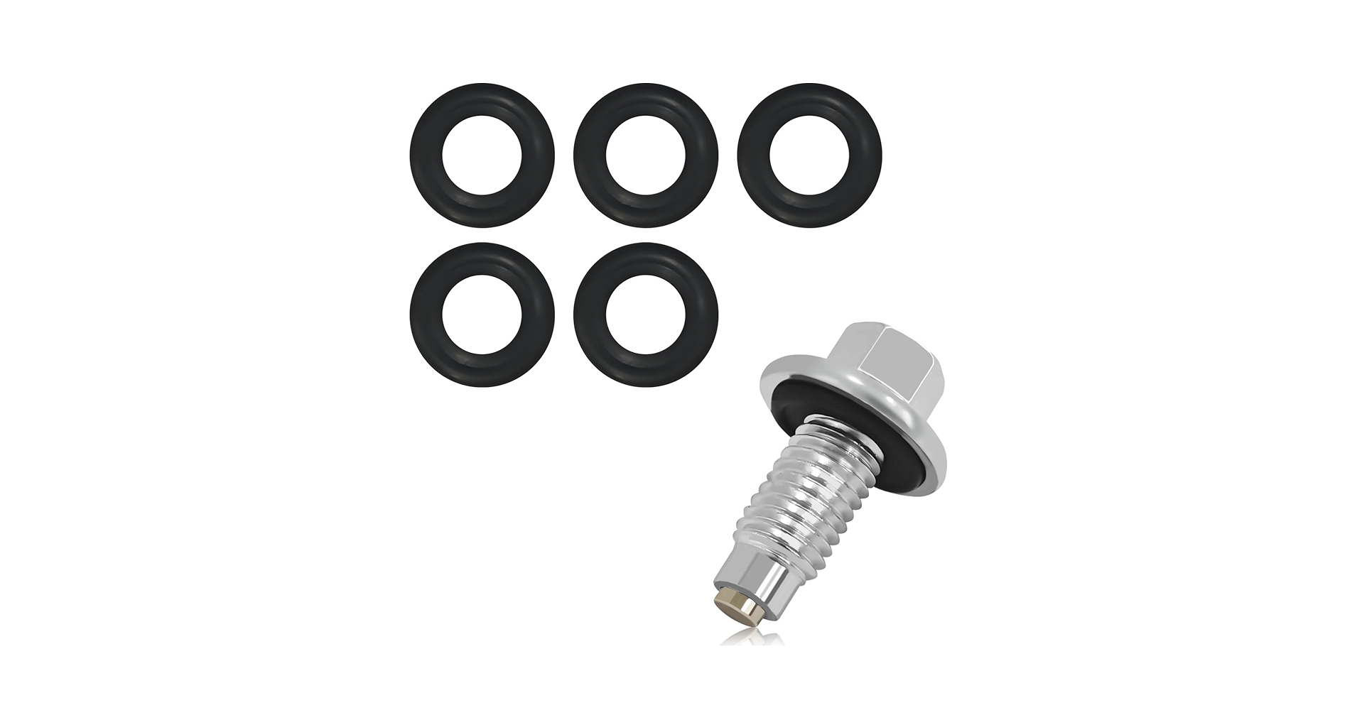 Amazon.com: KUQUTIDY M12*1.75 Magnetic Oil Drain Plug with