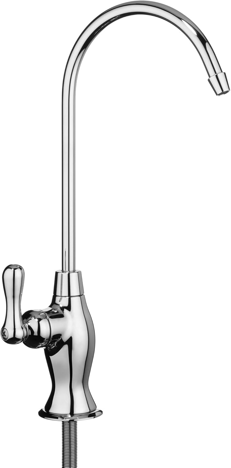 Brondell Water Filter Faucet in Chrome Universal Sink Faucet for