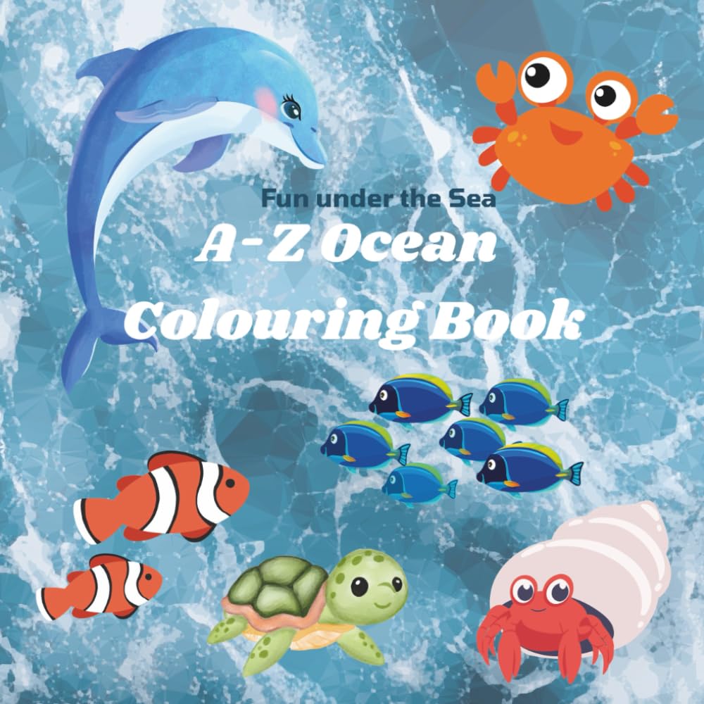 Ocean Colouring Book: Fun Under The Sea