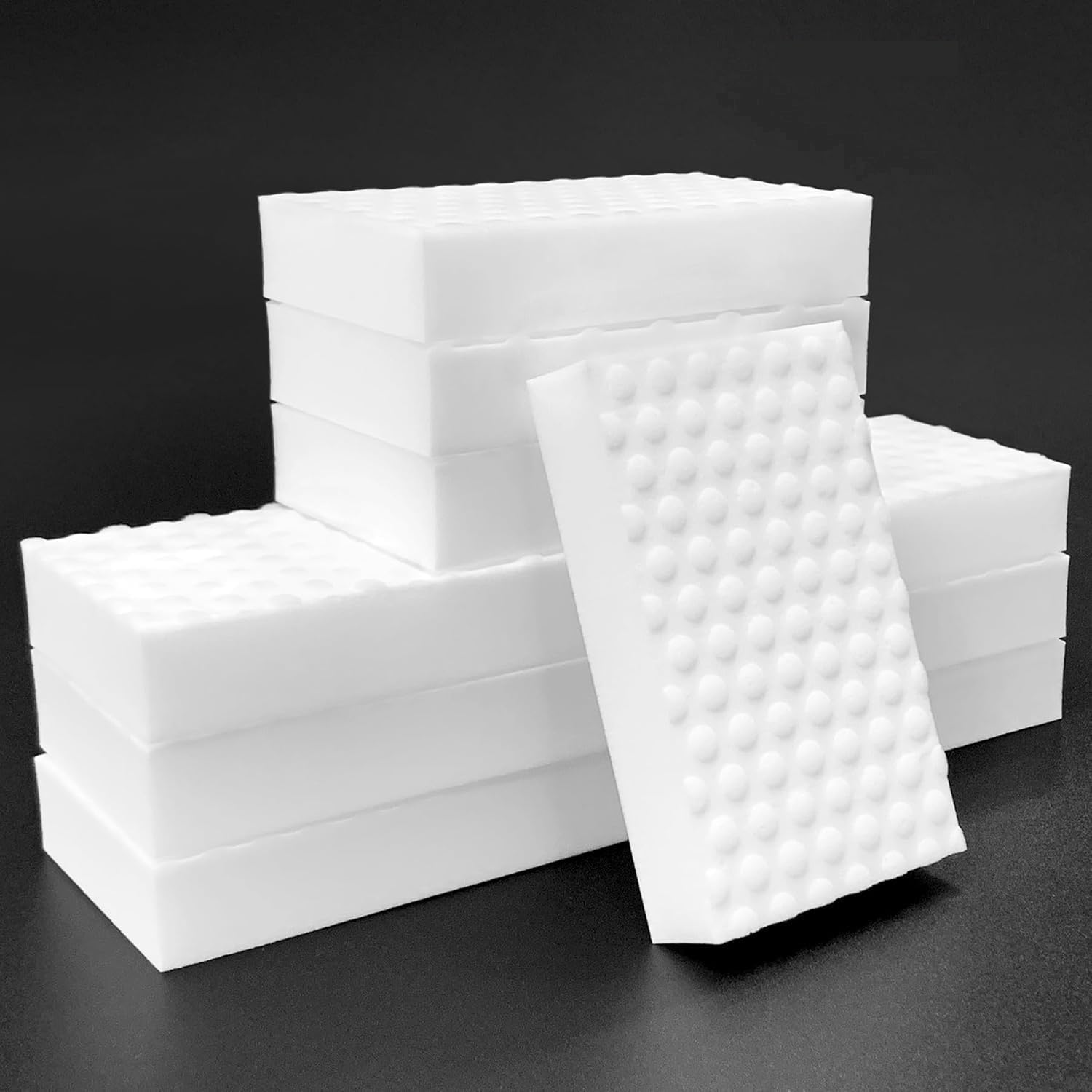 Slyford Pack of 4 Magic Eraser Sponge for Home, Multi-Surface Cleaning Sponge, Magic Cleaning Sponge for Kitchen, Bathroom, Bathtub, Sink, Wall Cleaner, Furniture (White)-image-40
