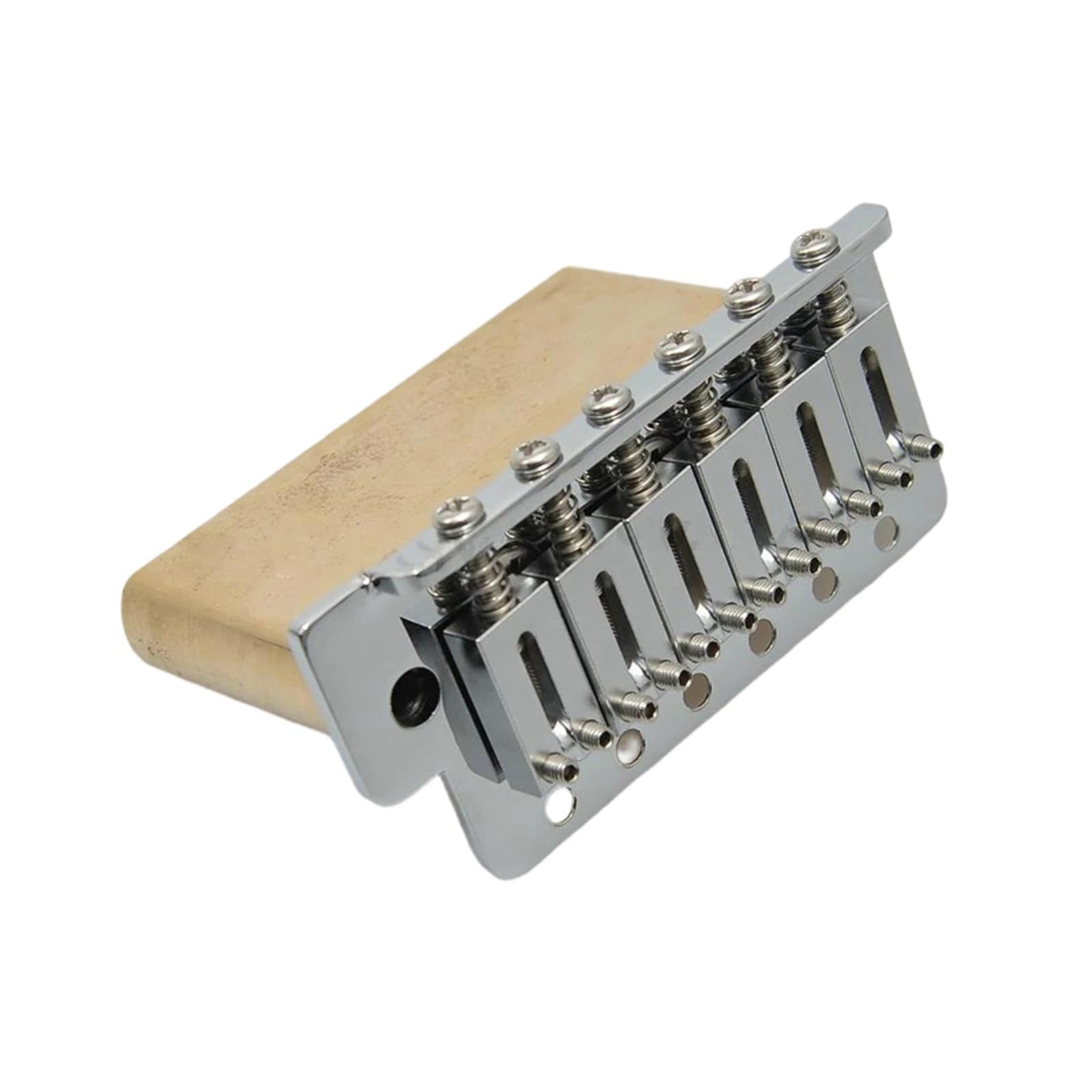 Mostek Gitarowy Mostek Tremolo Do Gitary 36 Mm 42 Mm Siodło Mosiężne Wykończenie Płyty Ze Stali Nierdzewnej Trwałe(42mm)