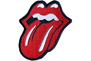 Rock N' Roll Iron-On Patch: Heavy Metal Motif For Clothing, Bags, and Accessory Personalization