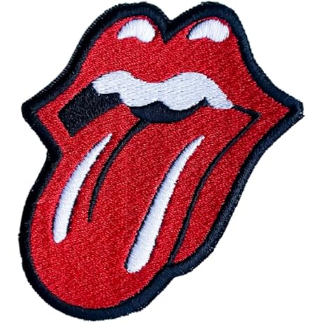 Rock N' Roll Iron-On Patch: Heavy Metal Motif For Clothing, Bags, and Accessory Personalization