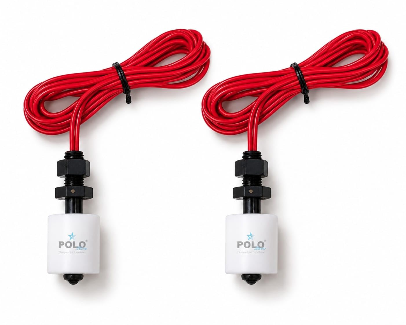 Polo Star Liquid Level Detector Float Switch Sensor Dry Contact Reed Switch Home Automation Water Tank Monitoring Water Level Controller Sensor 1 Meter Wire Reversable NO – NC Pack of 2-image-13