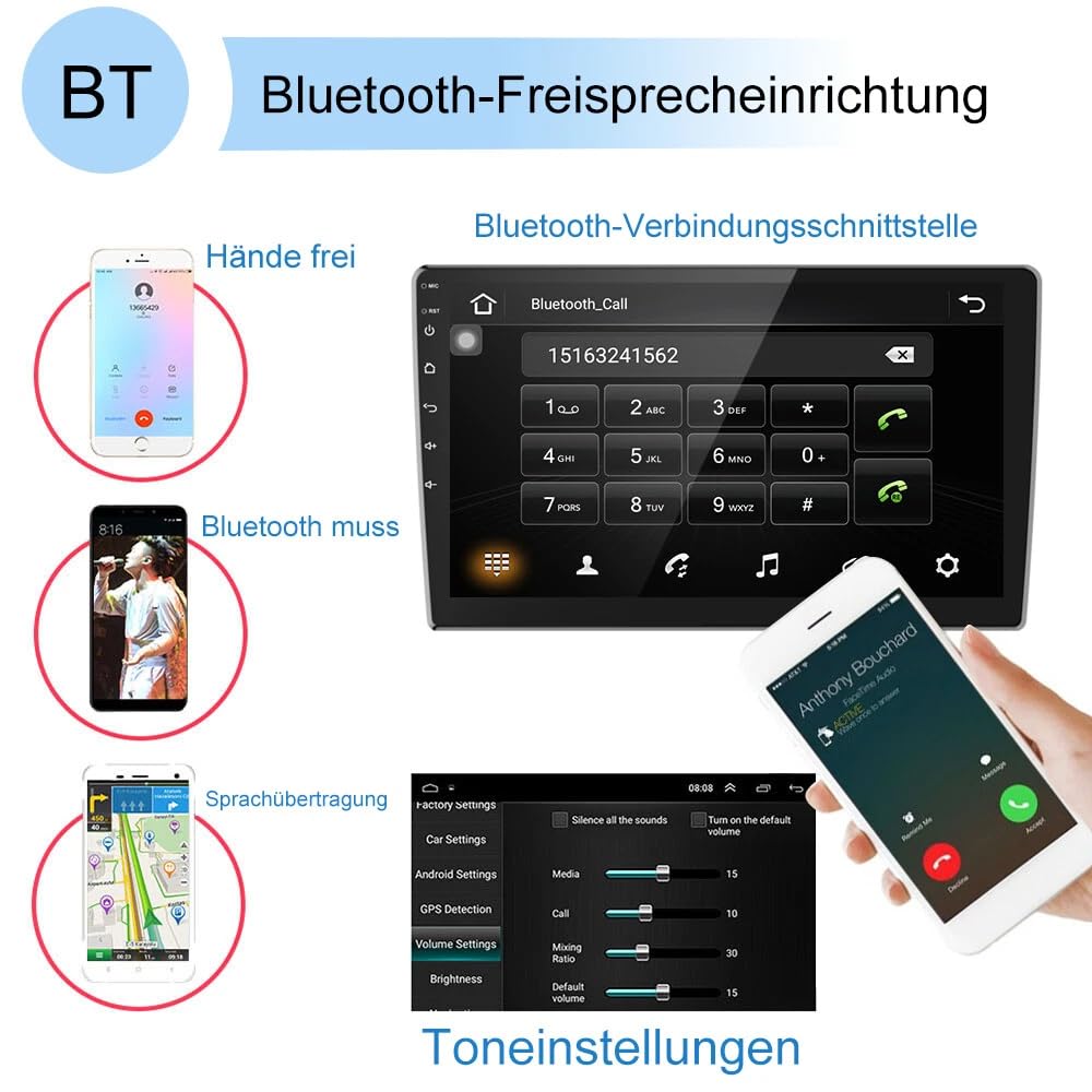 4 + 64 G Android 13 radio samochodowe do T6 Transporter Multivan 2016-2022 Carplay, ekran dotykowy o przekątnej 9 cali, bezprzewodowy Carplay, Android Auto Radio, Bluetooth, WiFi, GPS, HiFi RDS, FM