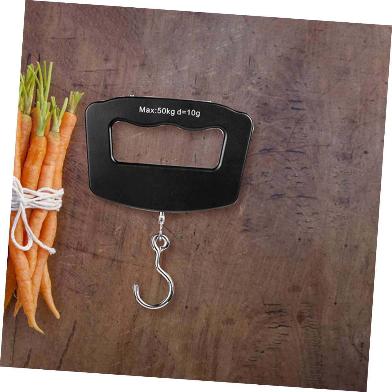 UKCOCO 2 Piezas Báscula Electrónica Portátil para Pesca con Pantalla LCD Digital de Mano y Ligera para Pesar Retención de Datos y Diseño Ergonómico