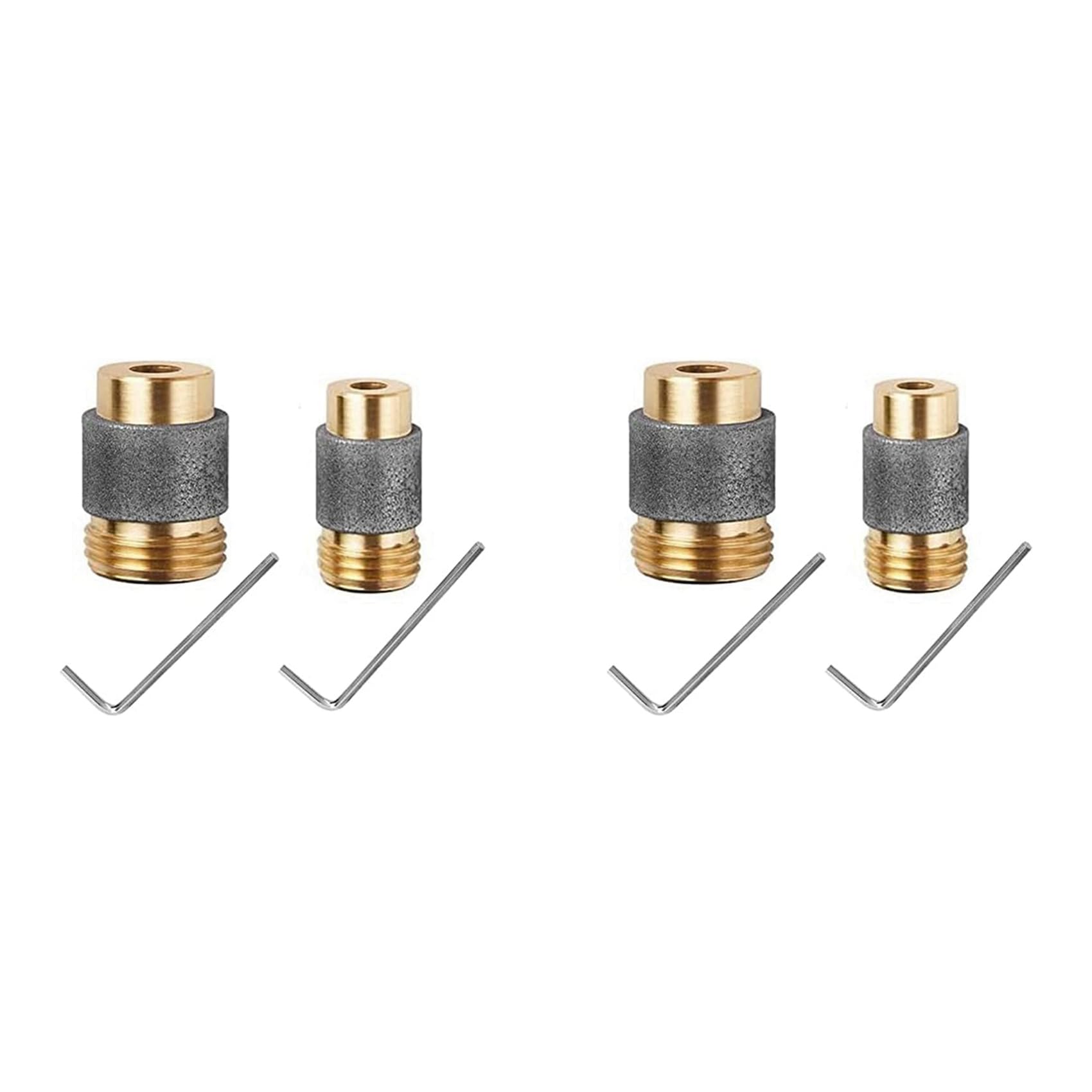 Jnchdghwa Yellow 4X Mcbl58 Mcbl1 Grinding Bit Ceramic Glass Abrasive Tool Mini Portable For Glass Grinder