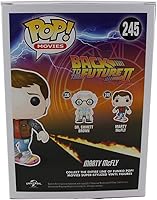 Vista 5 de Funko POP Movies Volver al futuro 2 Figura de vinilo exclusiva de Marty McFly en Hoverboard