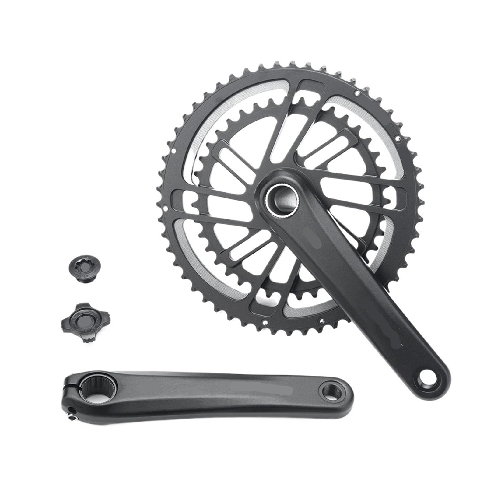 Crankset Road Bike 2x10 /11/12 Speed Crank Chainring Wheel Double Bicycle Crankset