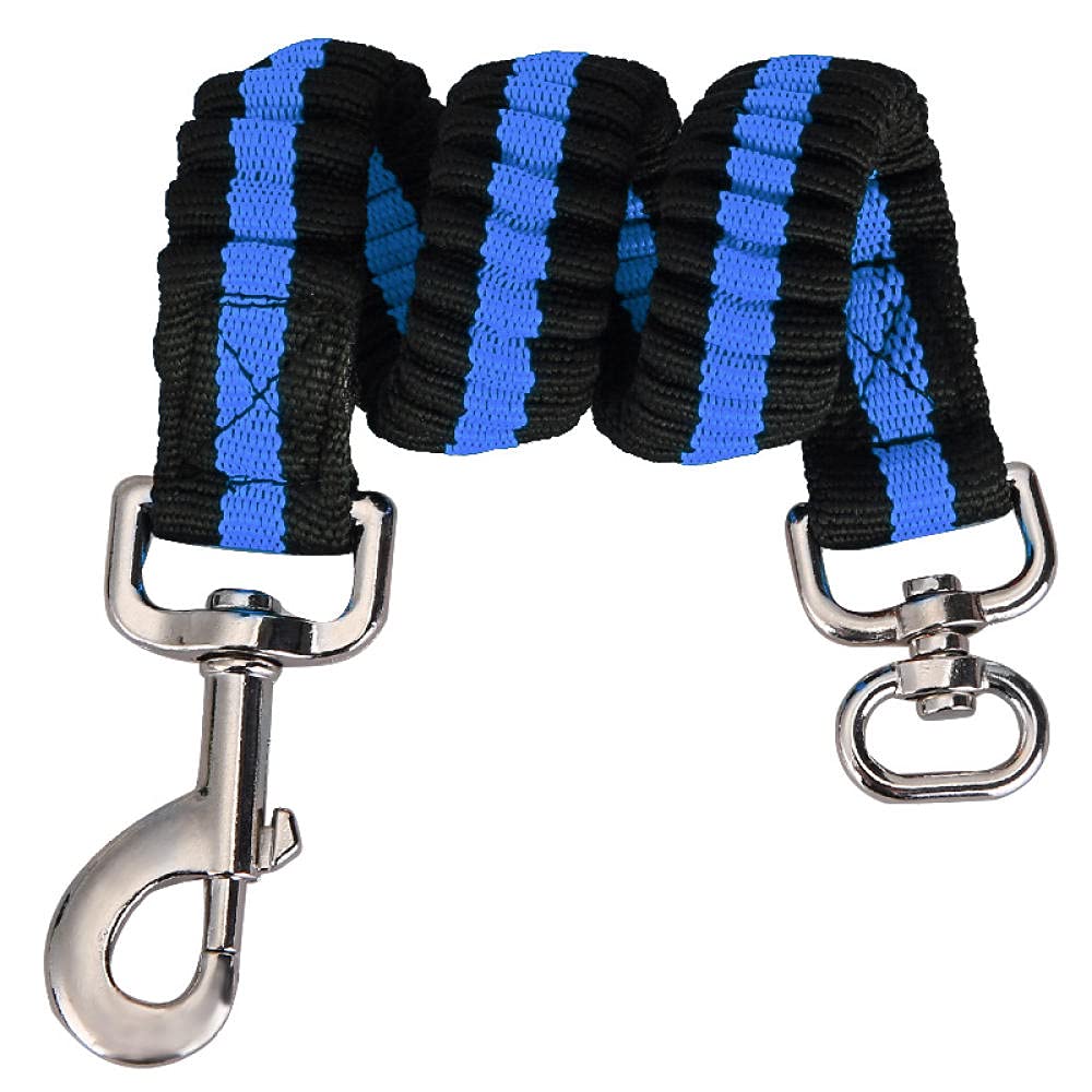 Correa para Perros, Correa Corta for Perros for Cuerda de tracción for extensión Alta Elasticidad Luminosa(Blue)