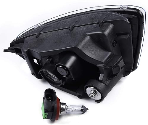 Miniatura 6 de PIT66 Luces antiniebla para parachoques delantero, compatibles con modelos Honda Civic 24 puertas 2004-2005 (no compatible con modelos Si), lente