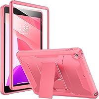 Vista 24 de Soke Funda para iPad de 9ª/8ª/7ª generación de 10.2 pulgadas (versión 2021/2020/2019), con protector de pantalla integrado y soporte, funda