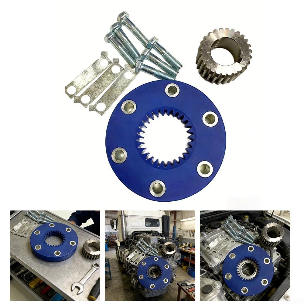 6 Bolt Accoppiamento Compressore Puleggia Ingranaggio Assemblea 48-50005-00 Costruzione In Metallo Per Carrier X2 X4 1800 7500 Unità 1 Set (ruota)